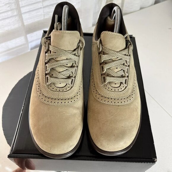SAS Walk Easy Orthopedic Cofort Shoes Womens Size 9 N Tan Nubuck Oxford GUC - Picture 3 of 9